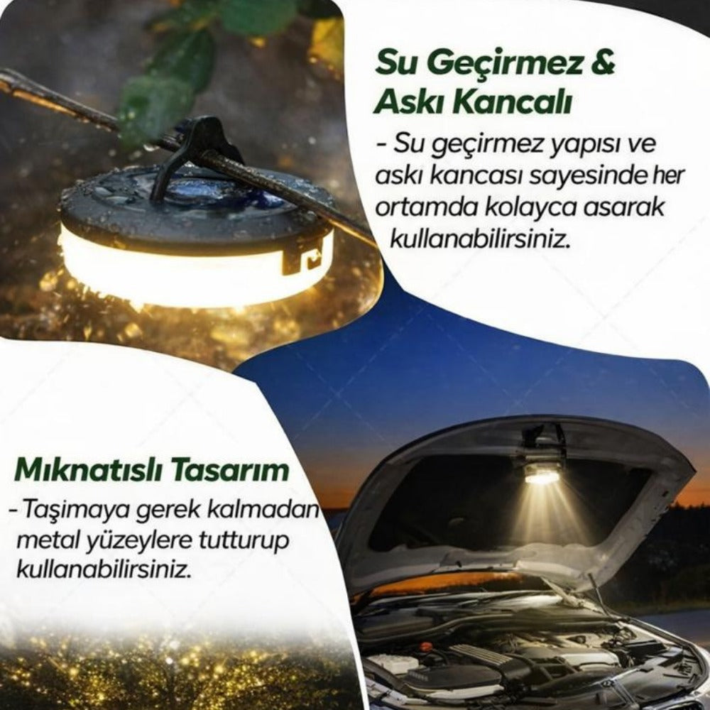 Lunetrail Çok Fonksiyonlu Lamba